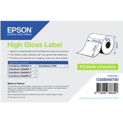 Etichetta Epson C33S045730 - Bianco