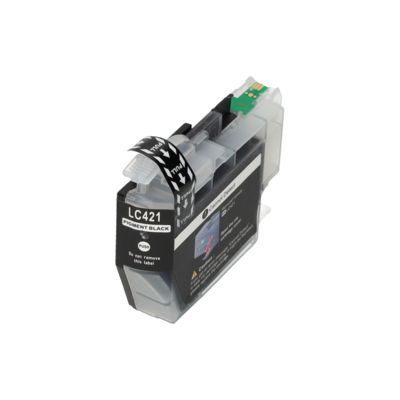 Cartuccia compatibile Brother LC-421BK - Nero