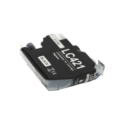 Cartuccia compatibile Brother LC-421BK - Nero