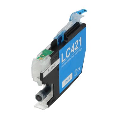 Cartuccia compatibile Brother LC-421C - Ciano