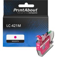 Cartuccia compatibile Brother LC-421M - Magenta