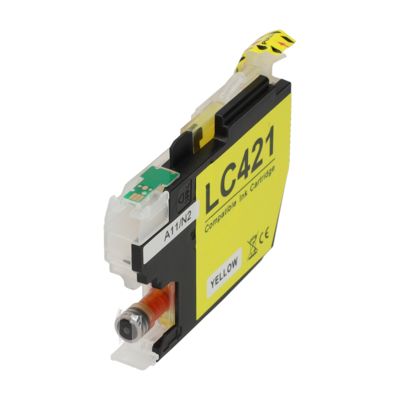 Cartuccia compatibile Brother LC-421Y - Giallo