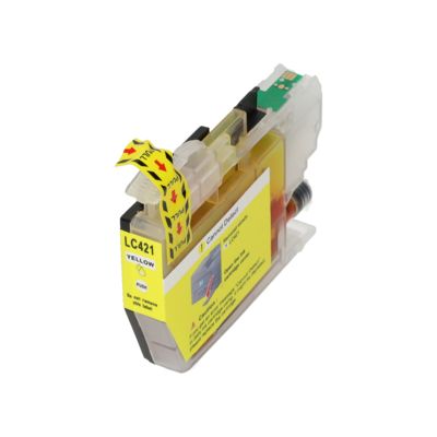 Cartuccia compatibile Brother LC-421Y - Giallo