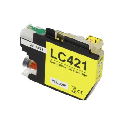 Cartuccia compatibile Brother LC-421Y - Giallo