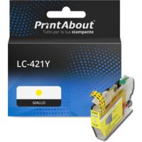 Cartuccia compatibile Brother LC-421Y - Giallo