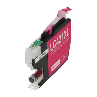 Cartuccia compatibile Brother LC-421XLM - Magenta Alta capacità