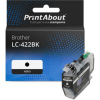 Cartuccia compatibile Brother LC-422BK - Nero