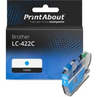 Cartuccia compatibile Brother LC-422C - Ciano