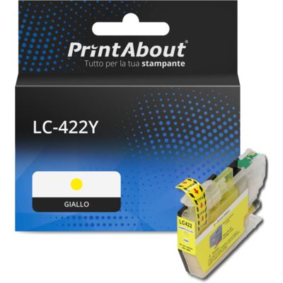 Cartuccia compatibile Brother LC-422Y - Giallo