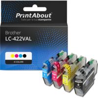 Cartuccia compatibile Brother LC-422VAL - 4 colori Multipack