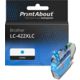 Cartuccia compatibile Brother LC-422XLC - Ciano Alta capacità
