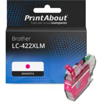 Cartuccia compatibile Brother LC-422XLM - Magenta Alta capacità