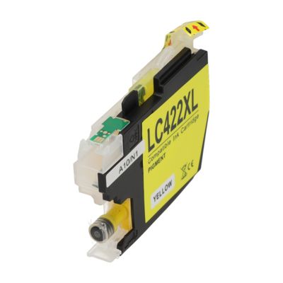 Cartuccia compatibile Brother LC-422XLY - Giallo Alta capacità