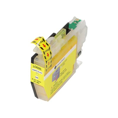Cartuccia compatibile Brother LC-422XLY - Giallo Alta capacità