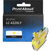 Cartuccia compatibile Brother LC-422XLY - Giallo Alta capacità