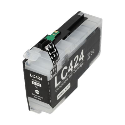 Cartuccia compatibile Brother LC-424BK - Nero