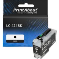 Cartuccia compatibile Brother LC-424BK - Nero