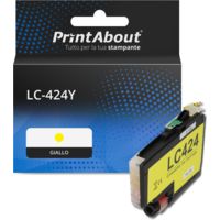 Cartuccia compatibile Brother LC-424Y - Giallo