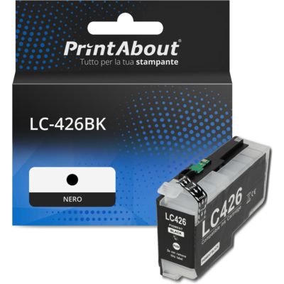 Cartuccia compatibile Brother LC-426BK - Nero