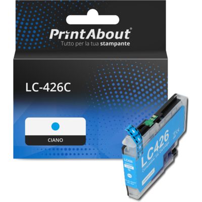 Cartuccia compatibile Brother LC-426C - Ciano