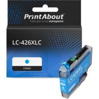 Cartuccia compatibile Brother LC-426XLC - Ciano Alta capacità