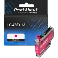 Cartuccia compatibile Brother LC-426XLM - Magenta Alta capacità