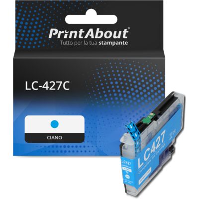Cartuccia compatibile Brother LC-427C - Ciano