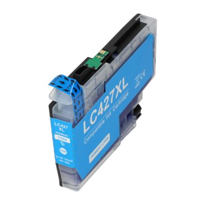 Cartuccia compatibile Brother LC-427XLC - Ciano Alta capacità