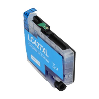 Cartuccia compatibile Brother LC-427XLC - Ciano Alta capacità