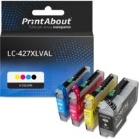 Cartuccia compatibile Brother LC-427XLVAL - 4 colori Alta capacità Multipack