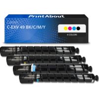 Toner compatibile Canon C-EXV 49 BK/C/M/Y - 4 colori Multipack