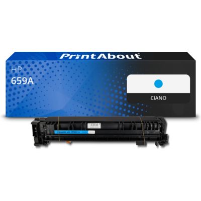 Toner compatibile HP 659A (W2011A) - Ciano