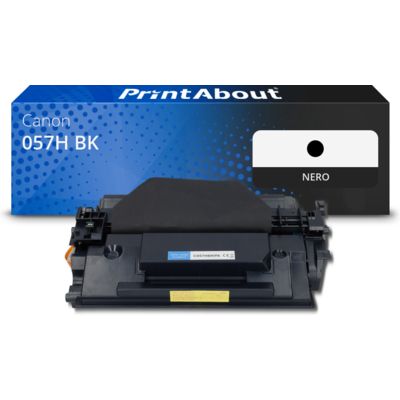Toner compatibile Canon 057H BK - Nero