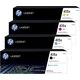Toner HP 415X (W2030/31/32/33X) - 4 colori Alta capacità Multipack