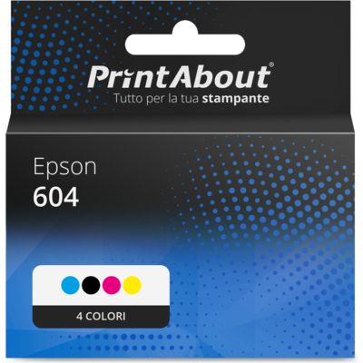 Cartuccia compatibile Epson 604 (C13T10H64010) - 4 colori Multipack