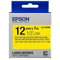 Nastro Epson LK-4YBVN - Nero su giallo