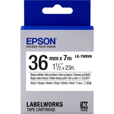 Nastro Epson LK-7WBVN - Nero su bianco