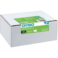 Etichetta Dymo 2093091 (12 stuks) - Nero su bianco