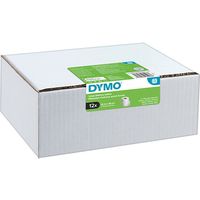 Etichetta Dymo 2093093 (12 stuks) - Nero su bianco