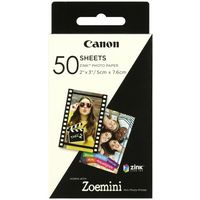 Carta fotografica Canon ZINK fotopapier zelfklevend 5 x 7,6 cm (50 vel)