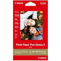 Carta fotografica Canon PP-201 photo paper plus glossy II 10 x 15 cm (50 vel)