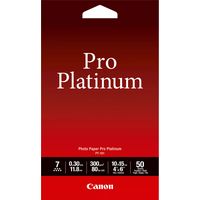 Carta fotografica Canon PT-101 pro platinum photo paper 300 grams 10 x 15 cm (50 vel)