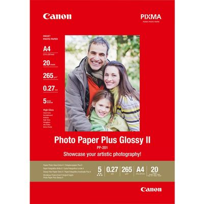 Carta fotografica Canon PP-201 Glossy ll (2311B019) (A4)