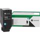 Toner Lexmark 81C2XC0 - Ciano Capacità extra-elevata
