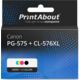 Cartuccia compatibile Canon PG-575 + CL-576XL - Nero + 3 colori Alta capacità Multipack