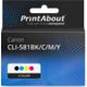 Cartuccia compatibile Canon CLI-581BK/C/M/Y - 4 colori Alta capacità Multipack