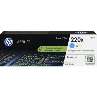 Toner HP 220X (W2201X) - Ciano Alta capacità