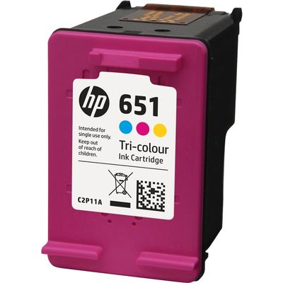 Cartuccia stampante HP 651 (C2P11AE) - 3 colori