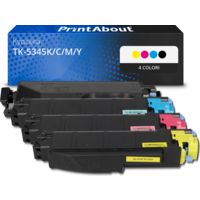 Toner compatibile Kyocera TK-5345K/C/M/Y - 4 colori Multipack