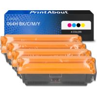 Toner compatibile Canon 064H BK/C/M/Y - 4 colori Alta capacità Multipack
